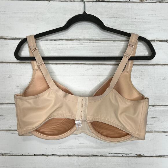 Cacique Lightly Lined Balconette Bra Tan Size 42DDD - Picture 2 of 8